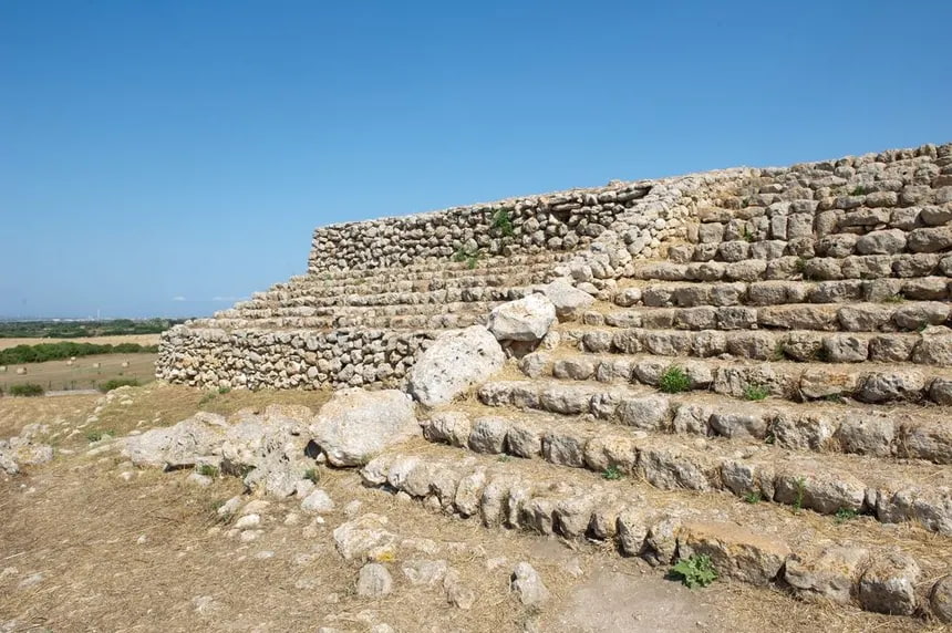 Monte d’Accoddi Neolithic altar