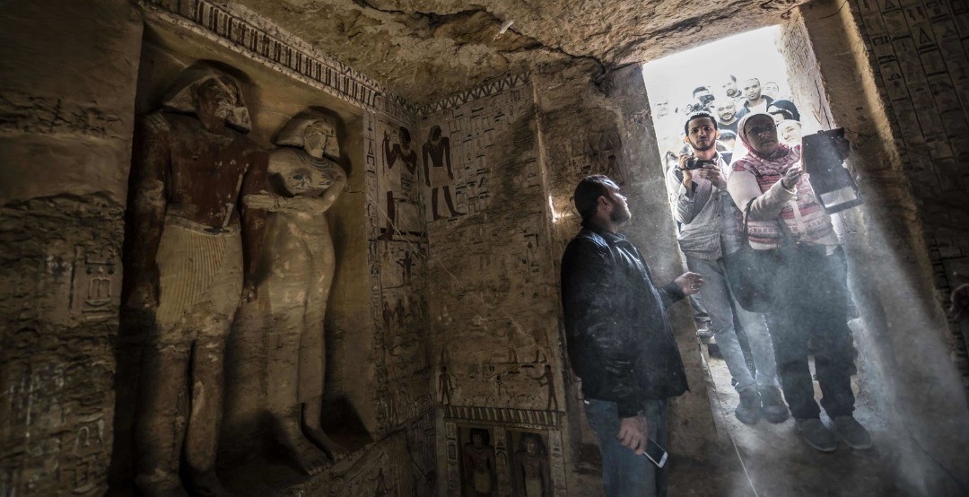 Saqqara burial discovery