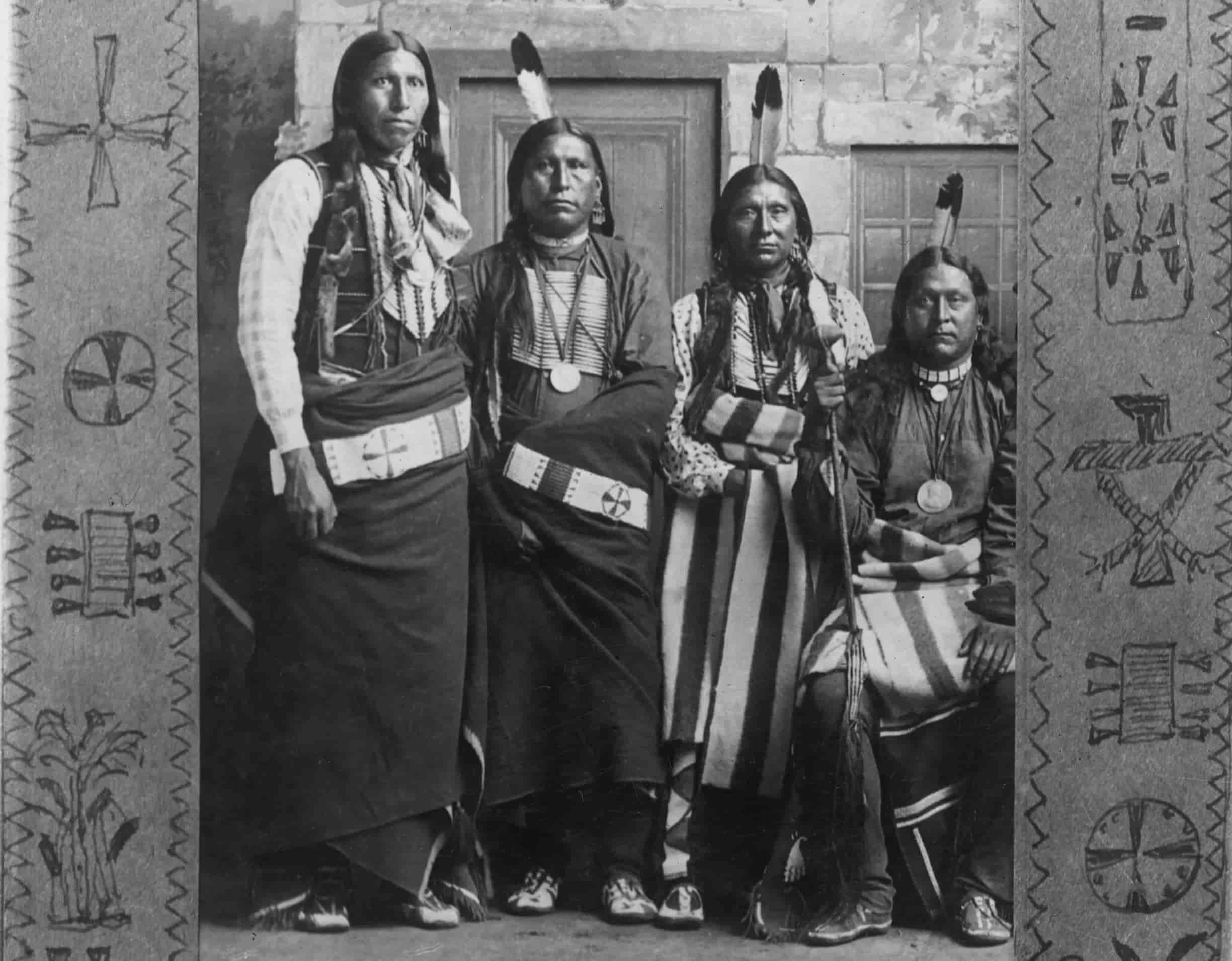 Skidi Pawnee star map